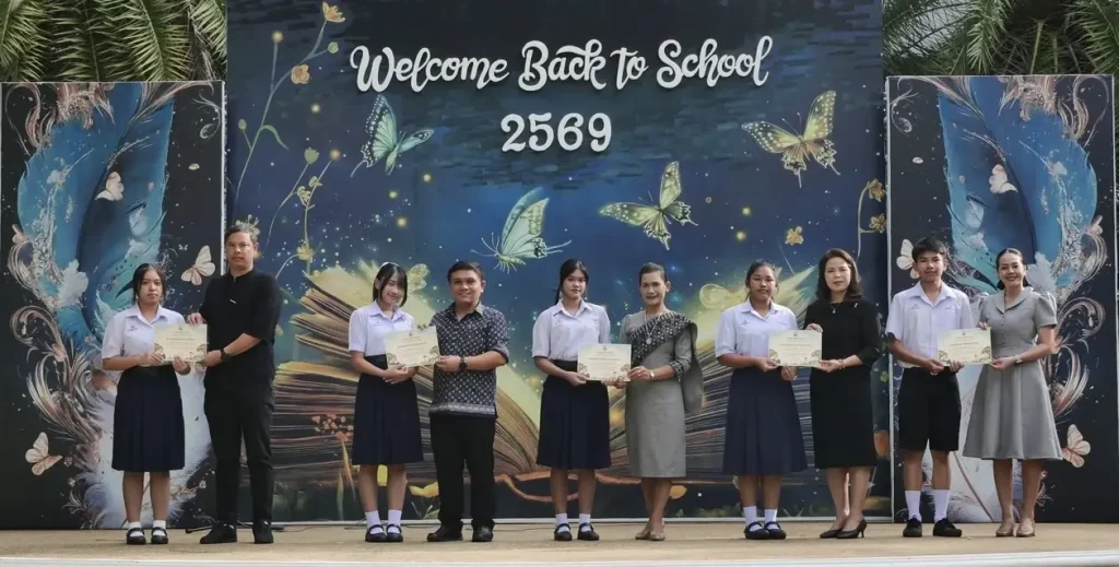 มอบเกียรติบัตร นักเรียนแกนนำผู้มีจิตอาสาอนุรักษ์สิ่งแวดล้อม 7