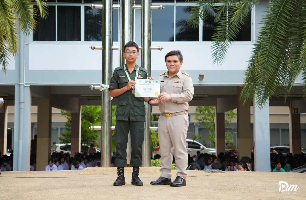 ทีมหุ่นยนต์วัดป่าประดู่ คว้ารางวัลรองชนะเลิศอันดับ 3 การแข่งขันหุ่นยนต์ระดับประเทศ WRG Thailand Championship 2026 w1