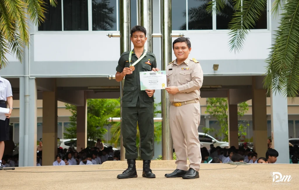 ทีมหุ่นยนต์วัดป่าประดู่ คว้ารางวัลรองชนะเลิศอันดับ 3 การแข่งขันหุ่นยนต์ระดับประเทศ WRG Thailand Championship 2026 w2