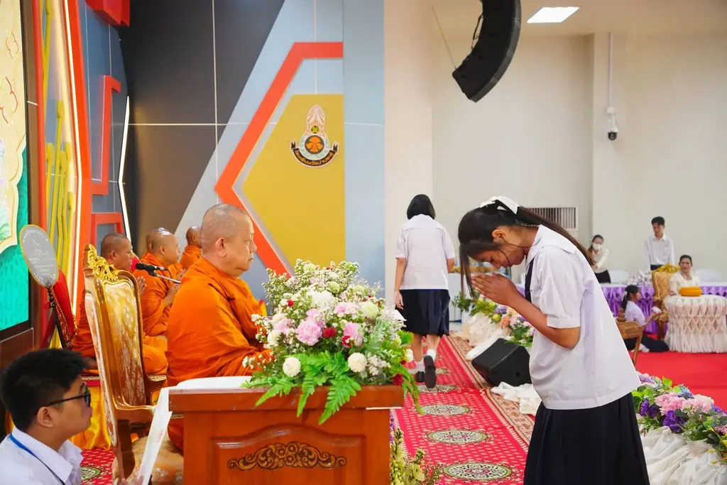 พิธีมอบใบประกาศนียบัตรธรรมศึกษา ประจำปีการศึกษา 2569 4