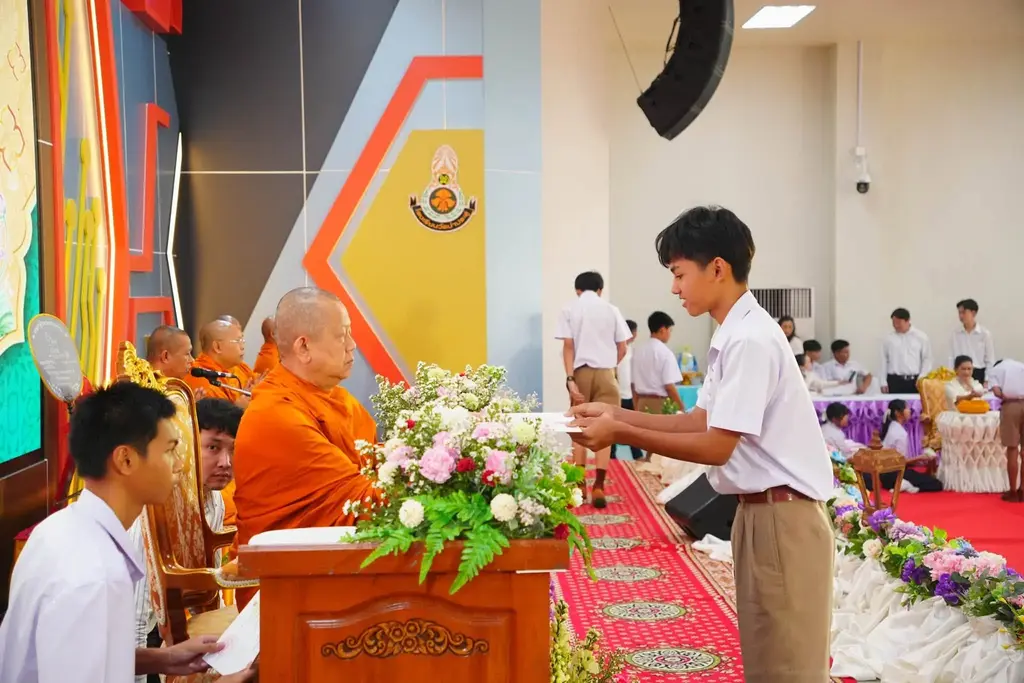 พิธีมอบใบประกาศนียบัตรธรรมศึกษา ประจำปีการศึกษา 2569 5